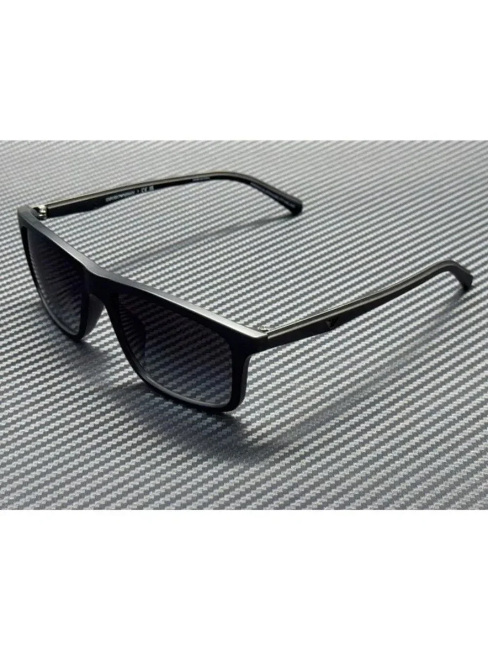 New Emporio Armani Men Matte Black Sunglasses -17-145